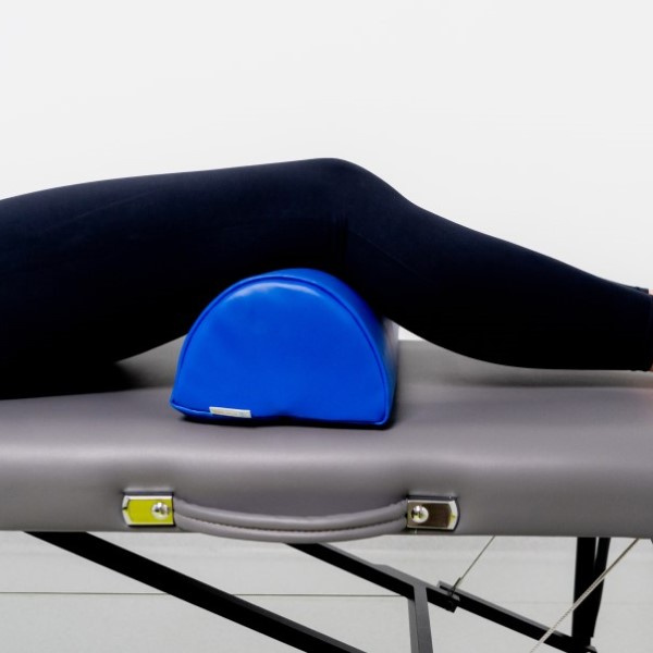 Rehabilitační půlválec Akito Premium 60 x 18 x 12 cm, šedý