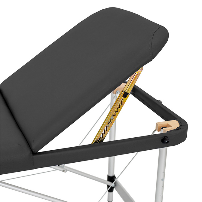 Skládací hliníkové třízónové masérské lehátko Adonis Akito