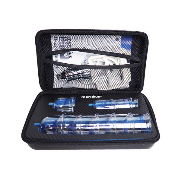 Vakuové baňky Meridius s pumpičkou – sada 10 kusů