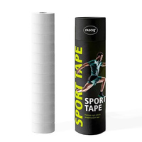 Sada 12 kusů sportovních tejpů FASCIQ® (2,5 cm x 13,7 m).