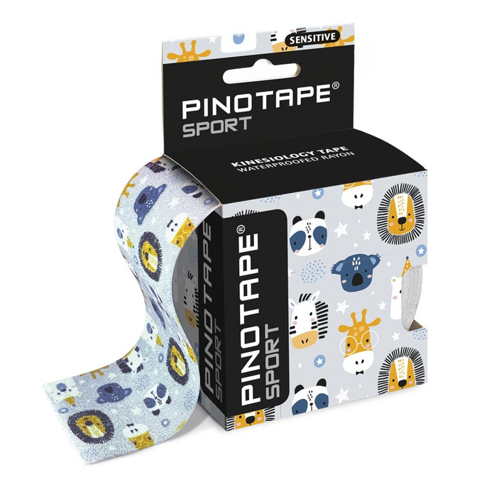 Pino Tape Sensitive - Pásky na obličej, krk a dekolt (5 cm x 5 m)