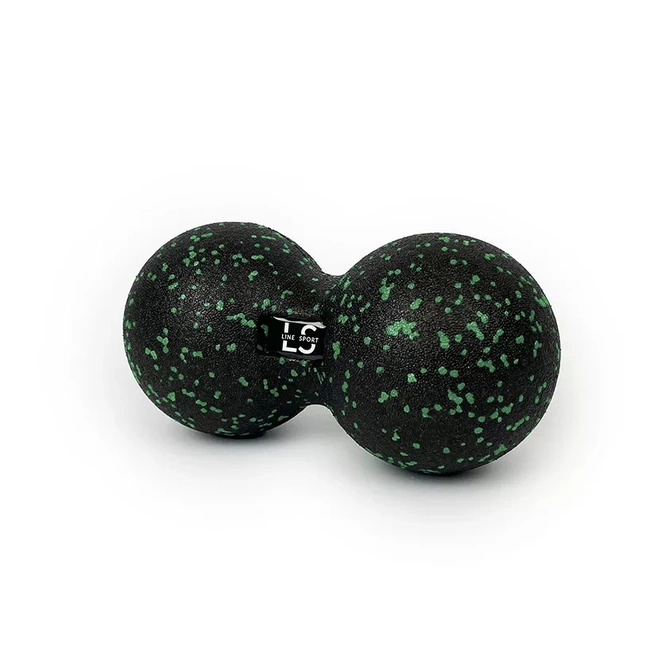 Dvojitý masážní míček Line Sport Duoball 12 cm