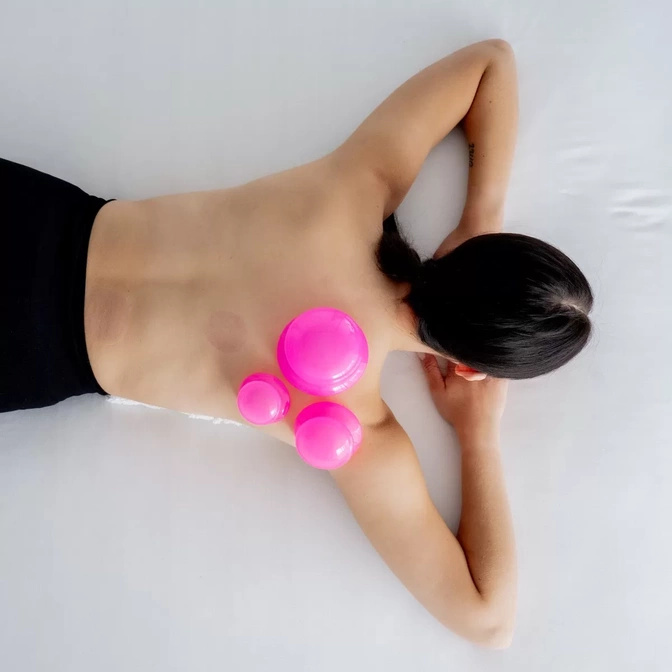 Silikonové masážní baňky Acus Med sada 4 ks.