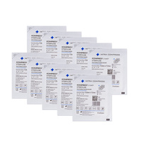 Intra Compress sterilní plynové kompresy 7,5x7,5 cm - sada 10 ks.