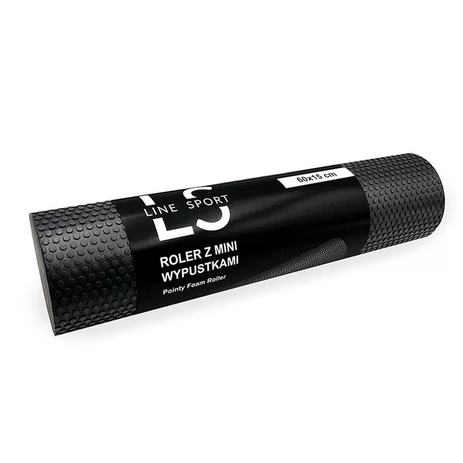 Masážní válec Line Sport s mini výstupky, 60 cm