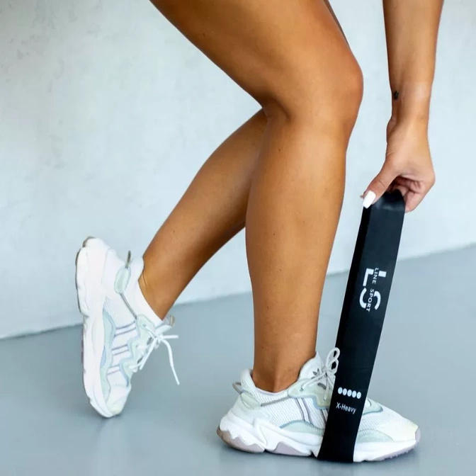 Sada 5 posilovacích pásů Mini Power Band Line Sport pro cvičení