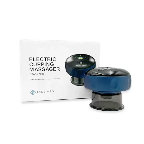 Elektrická masážní baňka proti celulitidě Standard Acus Med, modrá