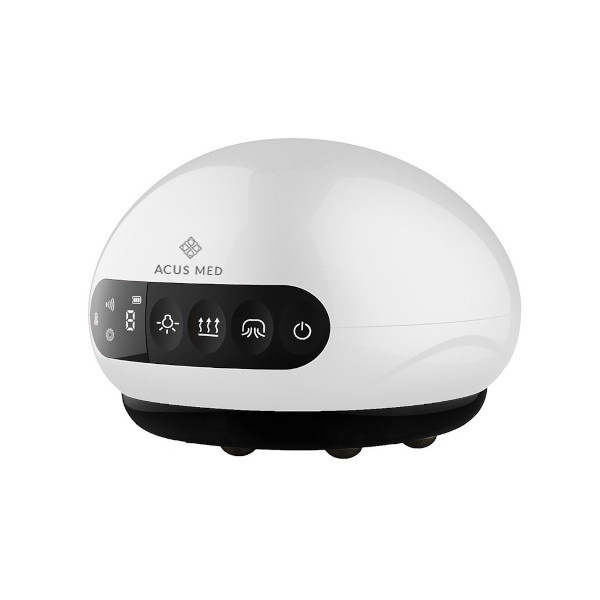Elektrická masážní baňka proti celulitidě uCute Acus Med, bílá