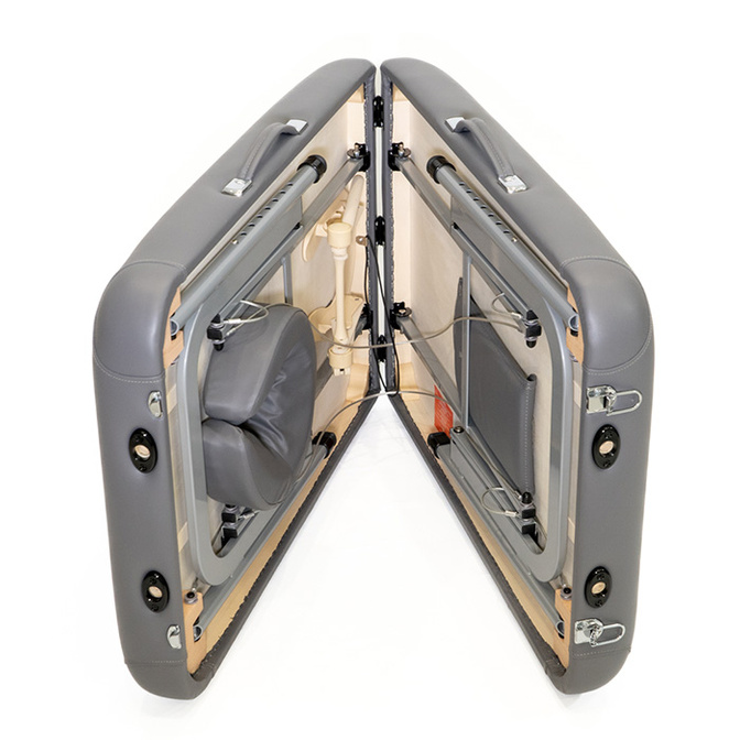 Skládací hliníkový masážní stůl Apollo Akito