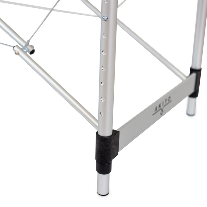 Skládací hliníkové třízónové masérské lehátko Adonis Akito