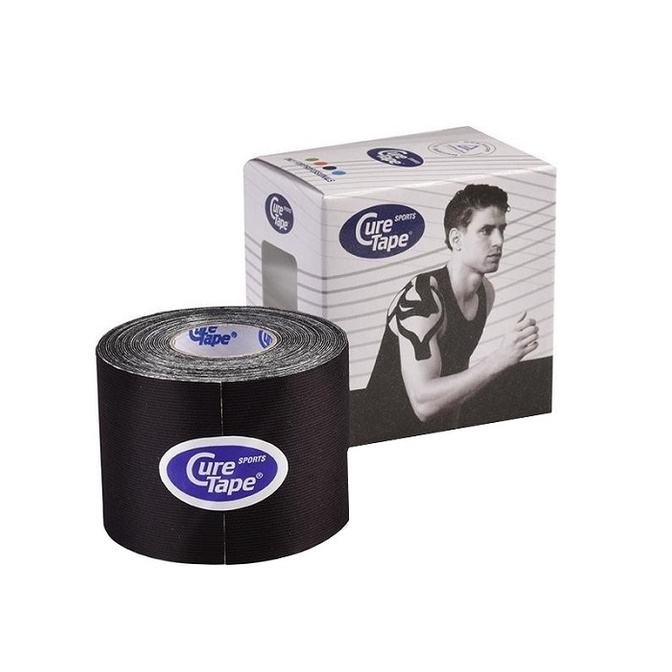 Tejpovací páska Cure Tape Classic 5 cm x 5 m, černá