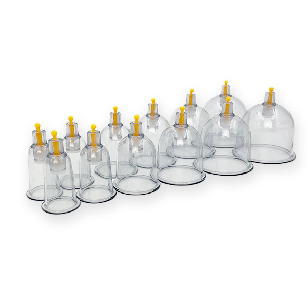 Vakuové baňky Acus Med s pumpičkou - sada 12 ks.