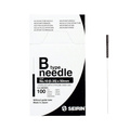 Akupunkturní jehly SEIRIN B-TYPE s plastovým držákem bez vodicí trubičky, 100 ks.