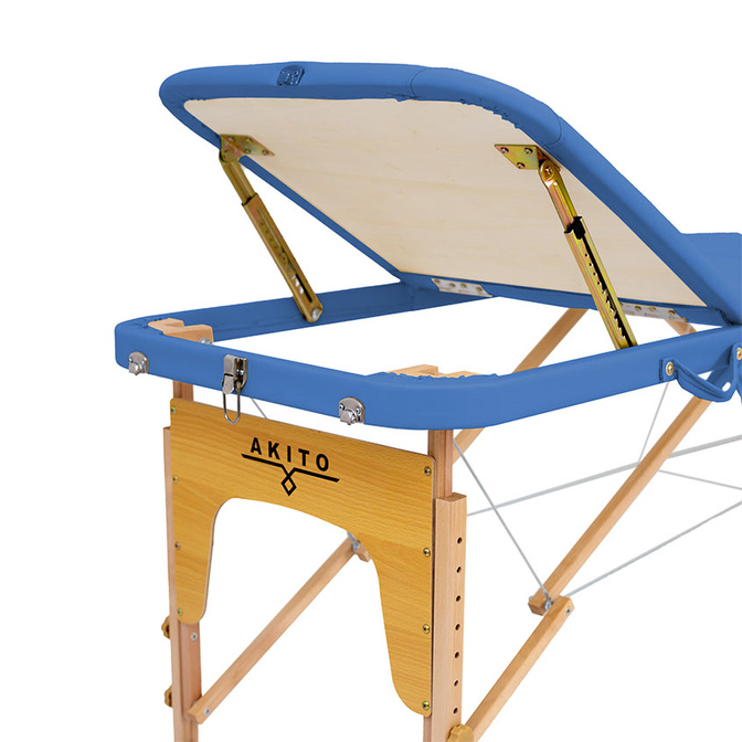 Skládací dřevěné třízónové masérské lehátko Kora Akito