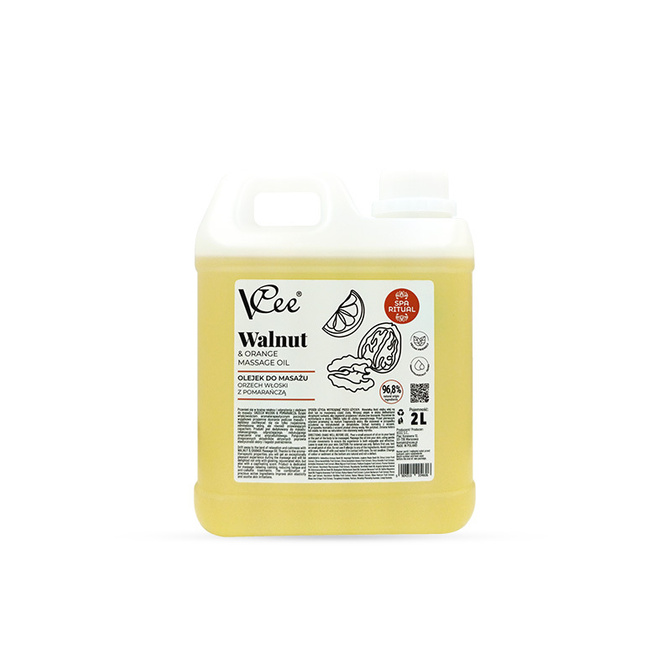 VCee přírodní veganský masážní olej 2000 ml