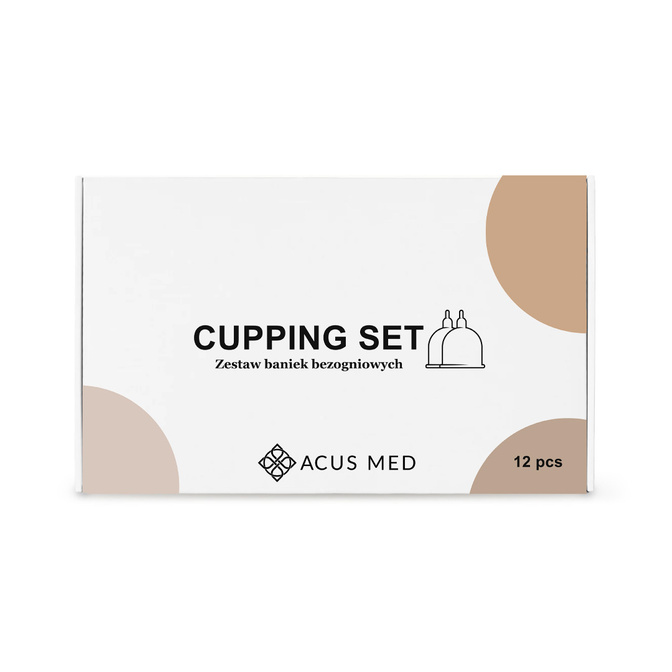 Vakuové baňky Acus Med s pumpičkou - sada 12 ks.