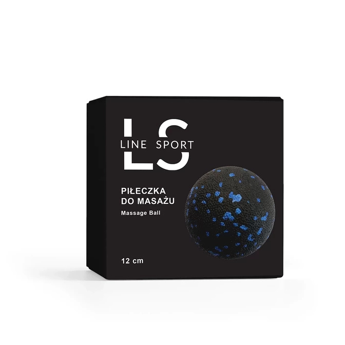 Masážní míček Line Sport | Kulička na rolování 12 cm