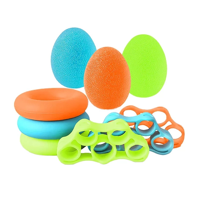 Sada na posilování rukou Line Sport, 9 ks.