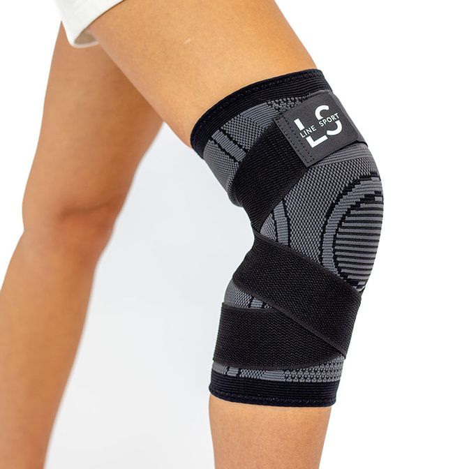 Elastický stabilizátor kolene Line Sport