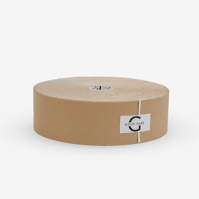 Gold Tape – tejpy pro kinesiology taping, velká role (5 cm × 31 m)