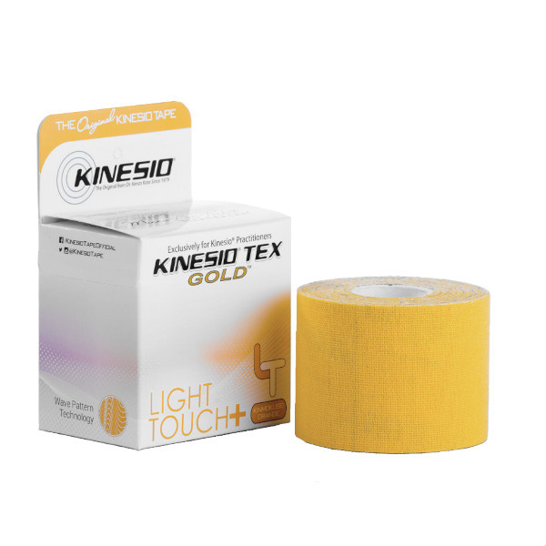 Kinesio Tex Gold Light Touch+ - tupé náplasti pro kineziologické tejpování (5 cm x 5 m)