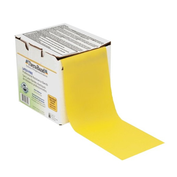 Bezlatexová posilovací guma Thera Band 0,5 m