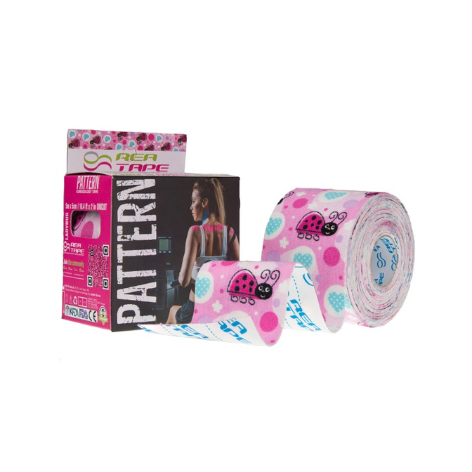 Rea Tape Pattern - páskové náplasti pro kineziologické tejpování (5cm x 5m)