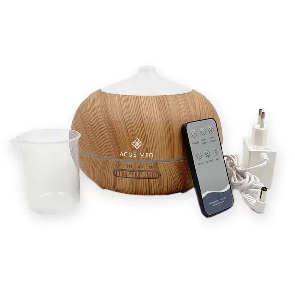 Ultrazvukový zvlhčovač vzduchu s aroma difuzérem Acus Med 500 ml