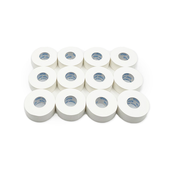 Pevné tejpovací pásky Sport Tape 2,5 cm x 10 m sada 12 ks.