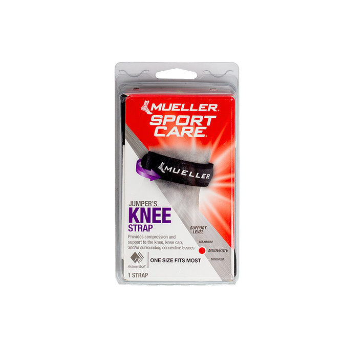 Podkolenní pásek Mueller, černý