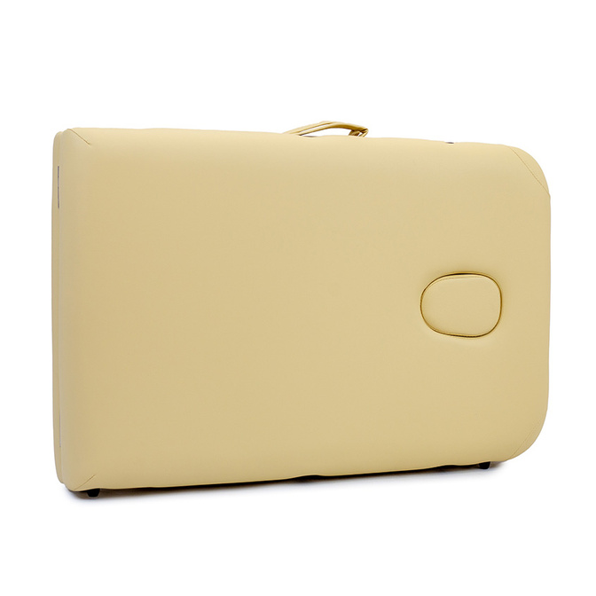 Skládací dřevěné dvouzónové masérské lehátko Teja Akito