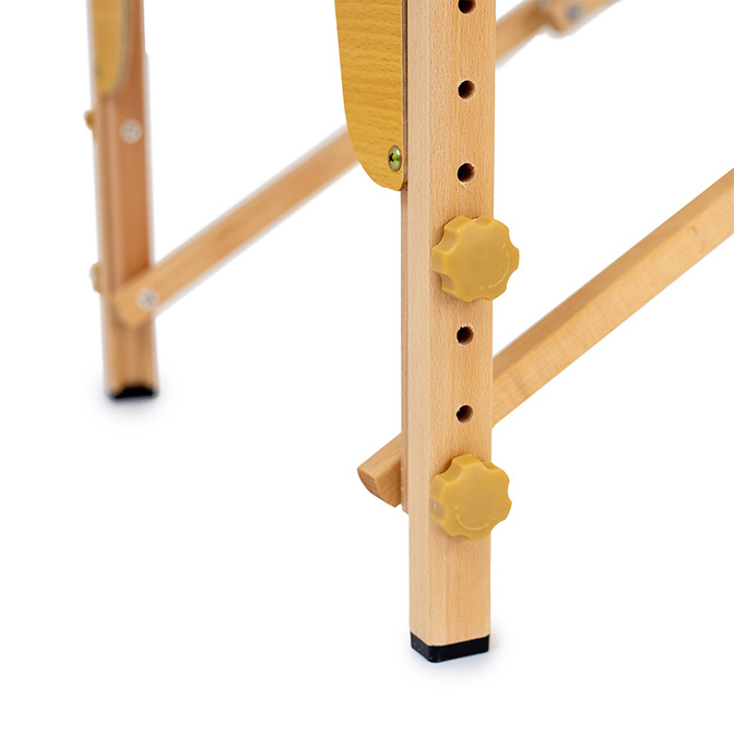 Skládací dřevěné třízónové masérské lehátko Kora Akito