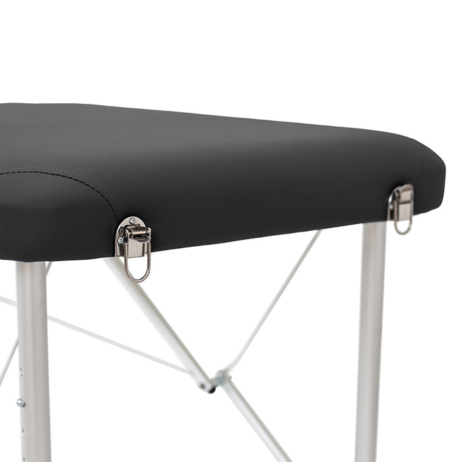 Skládací hliníkové dvouzónové masérské lehátko Eros Akito