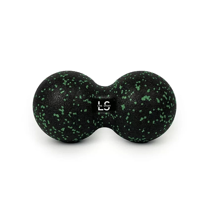 Dvojitý masážní míček Line Sport Duoball 12 cm
