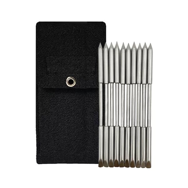 Klawiki, sada 10 ks. s pouzdrem