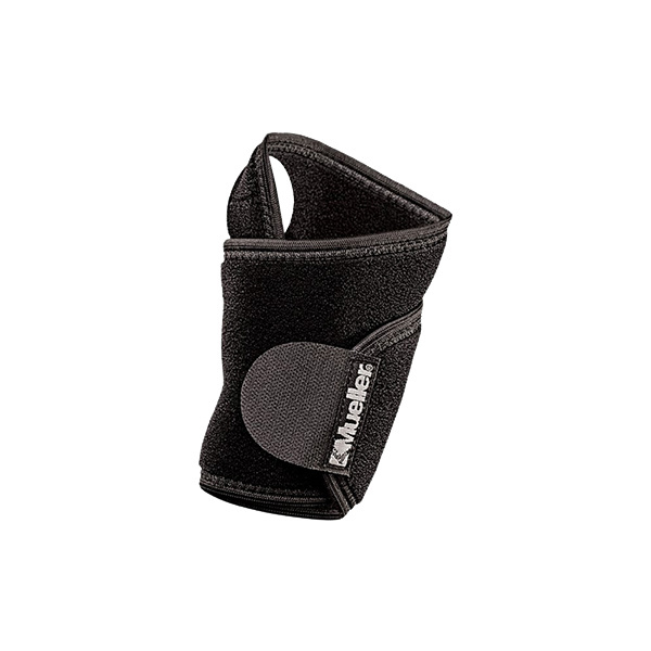 Neoprenová bandáž na zápěstí Mueller, černá