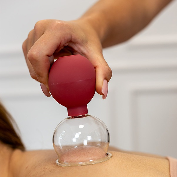 Masážní baňka s balónkem Acus Med 5 cm