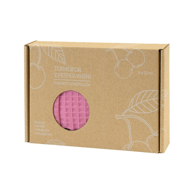 Ekologická láhev na horkou vodu z třešňových semínek Acus Med 16 x 13 cm