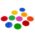 Senzorické disky pro děti Line Sport 10 cm 10 ks.