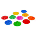 Senzorické disky pro děti Line Sport 10 cm 10 ks.