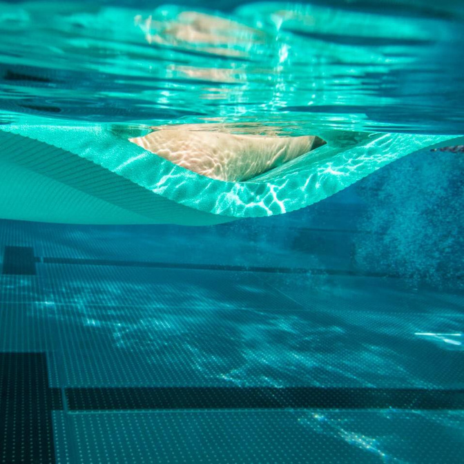 Cvičební podložka HERCULES AIREX 200 cm, mořská zelená