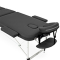Skládací hliníkové třízónové masérské lehátko Adonis Akito