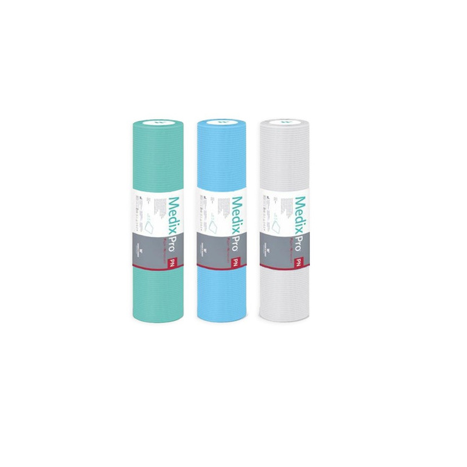 Lékařská role MedixPro z papíru-vlákna 60 x 50 m, modrá