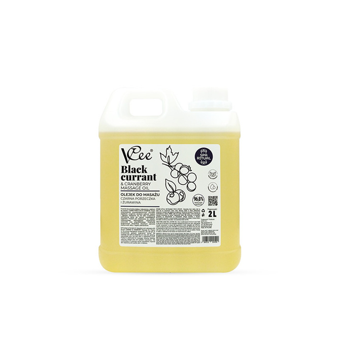 VCee přírodní veganský masážní olej 2000 ml