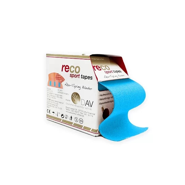 Pevná tejpovací páska Reco Tape 5 cm x 5 m, béžová