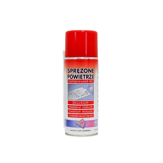 Stlačený vzduch ve spreji 400 ml