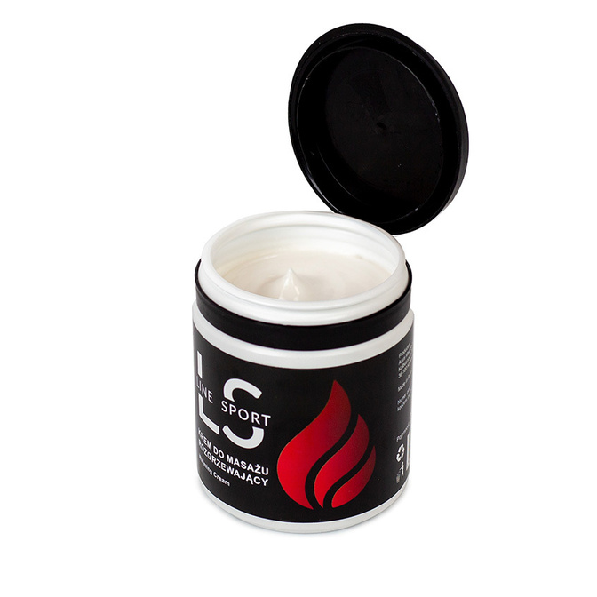 Hřejivý masážní krém Line Sport 250 ml