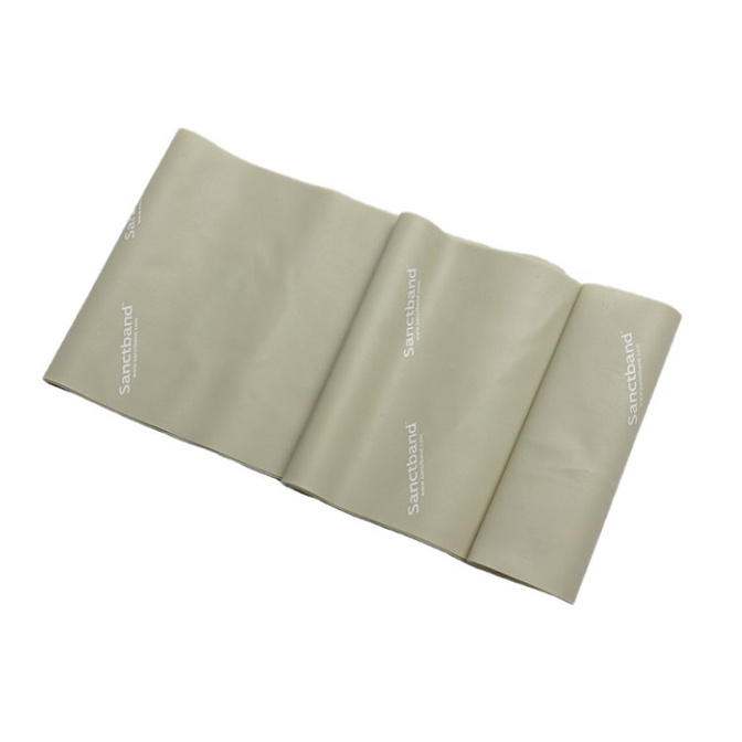 Posilovací guma Sanctband 2 m, oranžová, středně silná