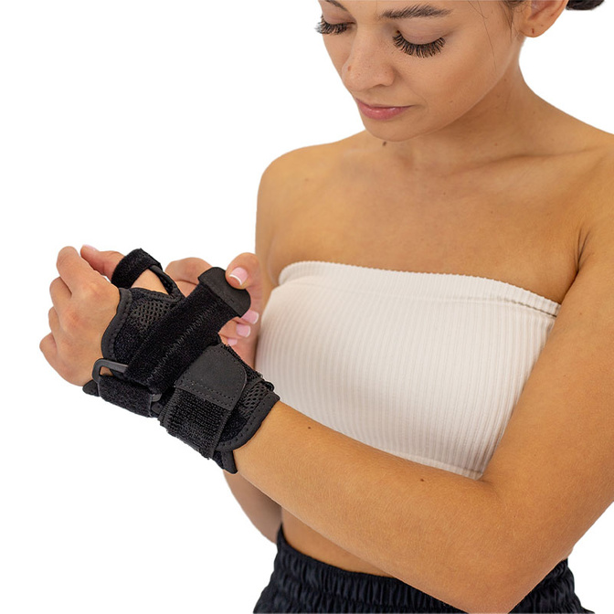 Univerzální stabilizátor palce Line Sport s upevněním na zápěstí