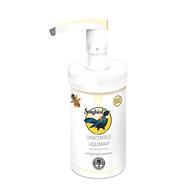 Tekutý masážní vosk s pumpičkou Songbird 500 ml